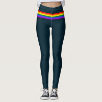 Bandeja do arco-íris personalidades Leggings profu