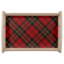 Bandeja do serviço de Brodie do Tartan