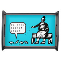 Engraçados são estes desenhos animados sem glúten