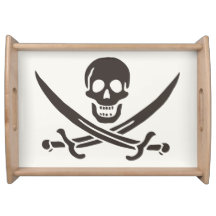 Espadas do Crânio Obsidiana Bandeira pirata de Cal