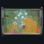 Bandeja Gustav Klimt - Jardim Flor<br><div class="desc">Jardim Flor - Gustav Klimt em 1905-1907</div>