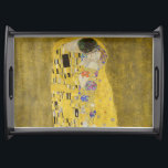Bandeja Gustav Klimt - The Biss<br><div class="desc">Kuss Beijo/Der - Gustav Klimt em 1907-1908</div>