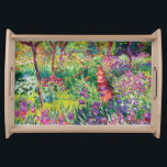 Bandeja Jardim Íris por Claude Monet<br><div class="desc">O Jardim Íris de Claude Monet.
Visite minha loja para obter um design mais interessante e mais opções de cores => zazzle.com/colorfulworld*</div>