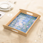 Bandeja Monet - Lírios De Água, 1919<br><div class="desc">Claude Monet 1919, pintura, Lírios-d'água (rosa)</div>