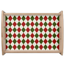 Padrão Clássico de Argyle de Natal