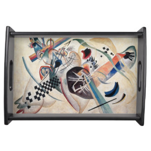 Bandeja Pintura de Abstrato de Composição Kandinsky