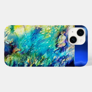 BANDEJA QUE JOGA A FLAUTA E OS CERVOS NA FLORESTA