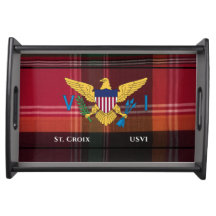 RUA de Sinalizador das Ilhas Virgens dos EUA. Croi