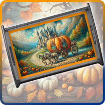 SERVIING TRAY - Halloween Time no Castelo