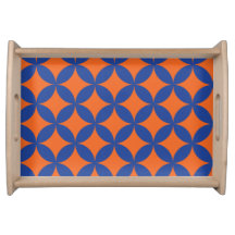 Tabuleiro de Serviço Citrus & Blue