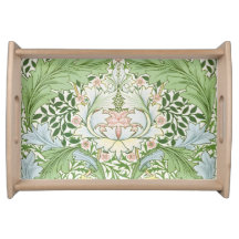 Wm Morris Myrtle Floral Arte Novo Brilhante