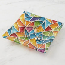 Bandeja de Serviço Mandala Floral Boho