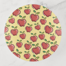 Bandeja de Trincheira de Maçã Vermelha fresca