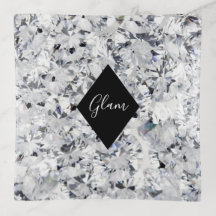 Bandeja do Trinket - diamantes Glam