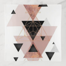 bandeja geométrica do Trinket de |