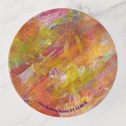 Bandejas Bandeja Trinket Round #1.2021