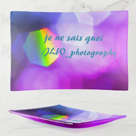 Bandejas Je ne sais quoi Vidro colorido