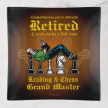 Leitura e xadrez - Grande Tabuleiro Mestre Trinket