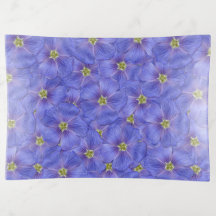 Padrão Azul de Linho Invisível