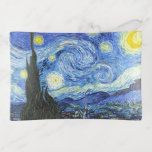 Bandejas VAN GOGH Starry Night<br><div class="desc">"van gogh vincent",  noite estrelada,  "pintura famosa",  vintage,  estrelas,  céu,  "bela arte",  azul</div>