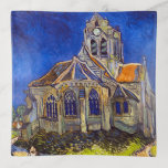 Bandejas Vincent van Gogh - A Igreja em Auvers<br><div class="desc">Igreja de Auvers / l'Eglise à Auvers-sur-oise de Vincent Van Gogh em 1890</div>