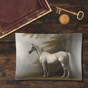 Bandejas Vintage Equestrian Horse Retrato Decor Jewelry