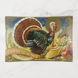 Bandejas Vintage Turkey Trinket Tray