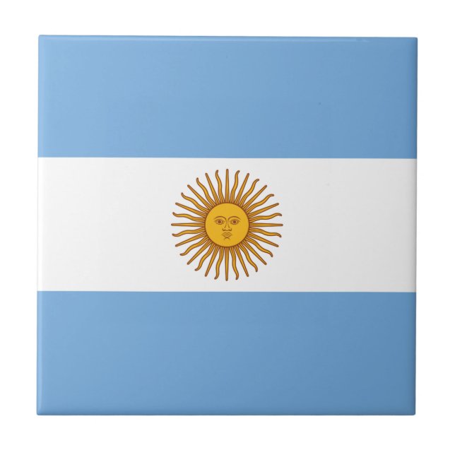 Bandera de bandeira da Argentina (Frente)