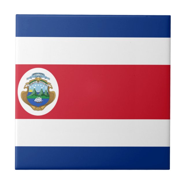 Bandera de Costa Rica - bandeira de Costa Rica (Frente)