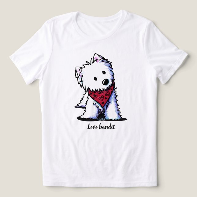 Bandido Beijador Westie (Design frontal)
