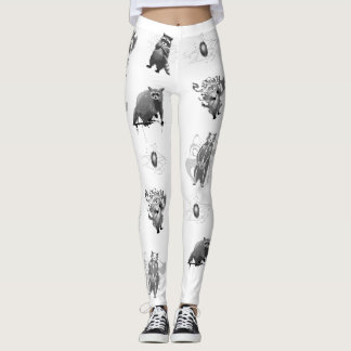 Bandit the Raccoon Leggings