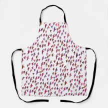 Bando de Aves em Rosa e Roxo