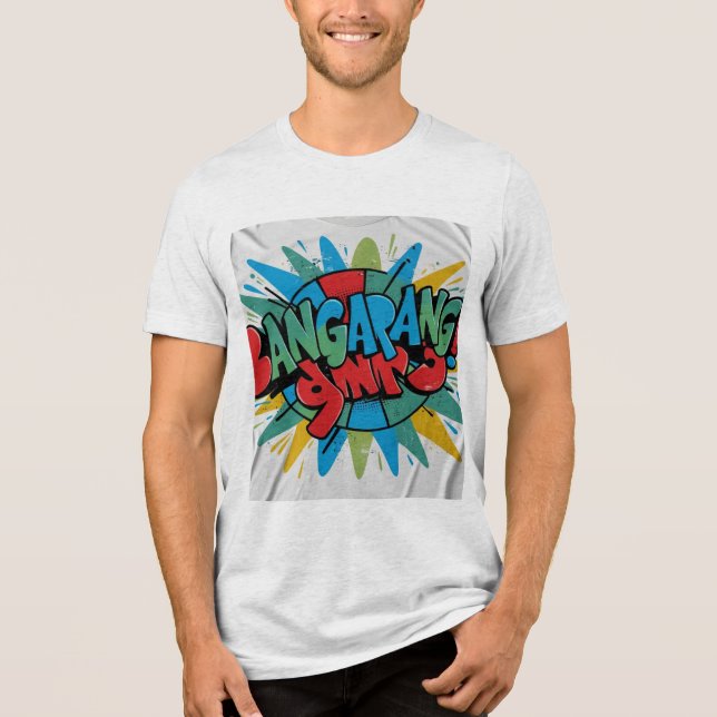 Bangarang! T-Shirt vibrante de Canvas (Frente)