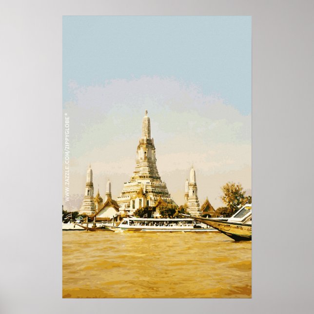 Bangkok Wall Poster (Frente)
