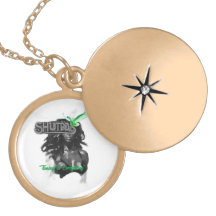 Colar do Bloqueio Redondo Dourado