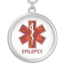Colar Médico Epilepsia: Personalizável