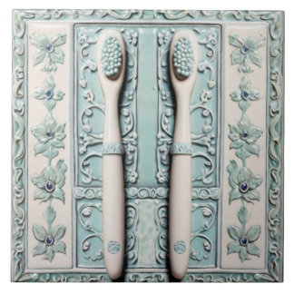 Banheira de Dentista Branca Pastel Azul