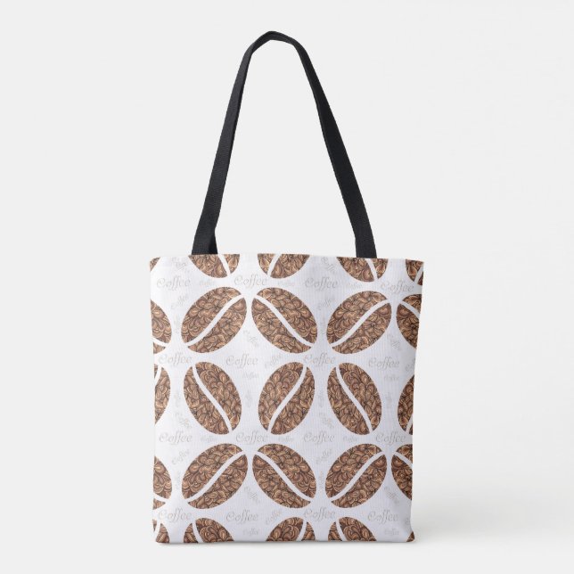 Banheira de Tote de Bean Café - Perfeito para Café (Verso)