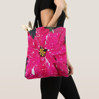Banheira de Tote de Feriado de Poinsettia Variegad