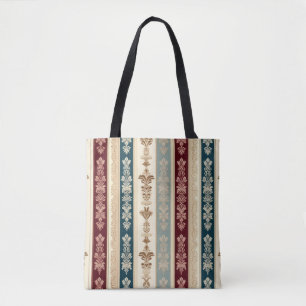 Banheira de Tote de Padrão Decorativo - Vintage e 