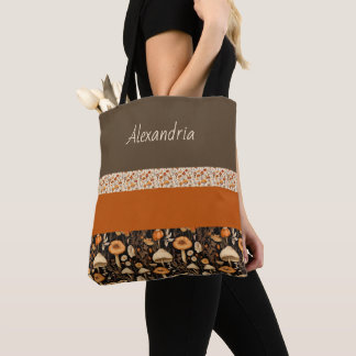 Banheira de Tote do Cogumelo Boho-Chic