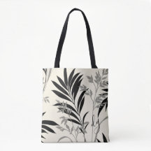 Banheira de Tote Preta e Cinza Fern