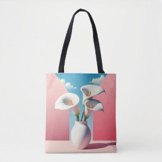 Banheira Floral Tote - Design do Pote Flor Cuto.