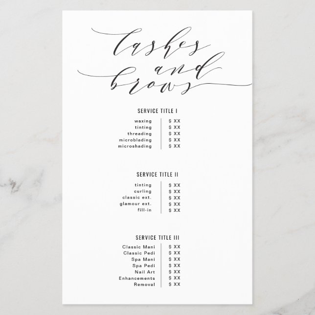 Banheiras e Folheto de Brocas (Frente)