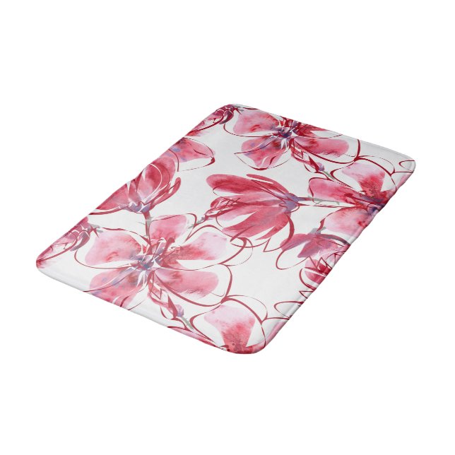 Banheiro Belo tapete de banho floral (Angulado)