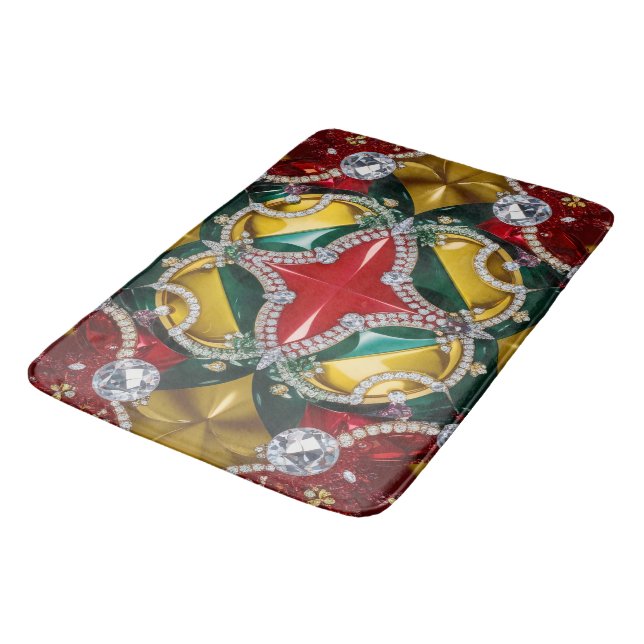 Banheiro Grande tapete de banho com cores de Los Angeles (Angulado)