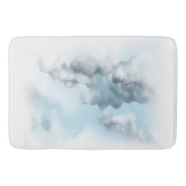 Banheiro Nuvens no tapete de banho