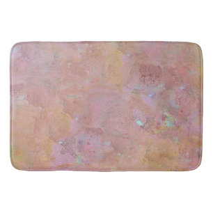 Banheiro Rosey Glow - Tapete de Banho Grande