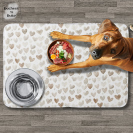 Banheiro Tapete Absorvente de Coração em Bege Suave em Aqua