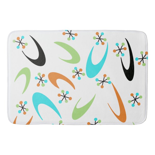 Banheiro tapete de banho atômico do século médio (Frente)